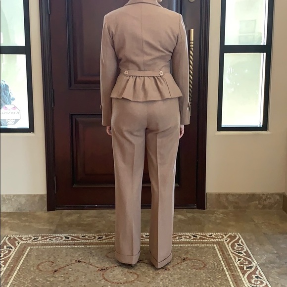 Pantsuit Biacci Brown Size 6 - Picture 4 of 6
